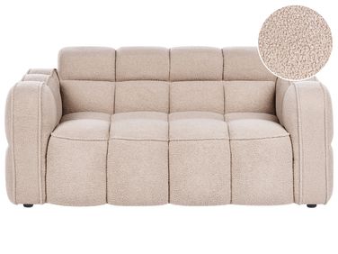 Sofa 2 Seater UTANA Boucle Beige