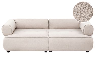 Bank 3-zits SALLA Bouclé Beige