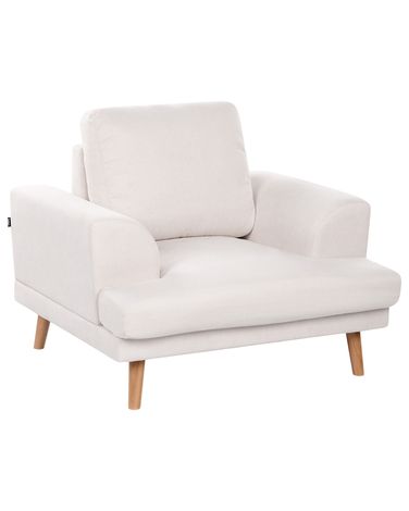 Armchair KILDAL Fabric Light Beige