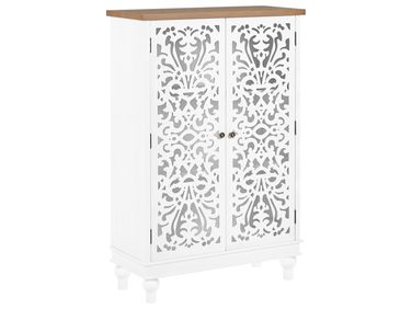 Commode 2 portes KATHERINE Blanc