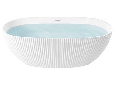 Baignoire îlot JUTAI 170 x 81 cm Blanc
