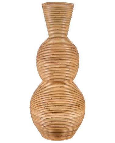 Decorative Vase SYMI Rattan 70 cm Natural