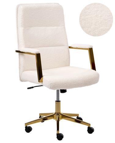 Executive Chair DEMURE Boucle Off-White