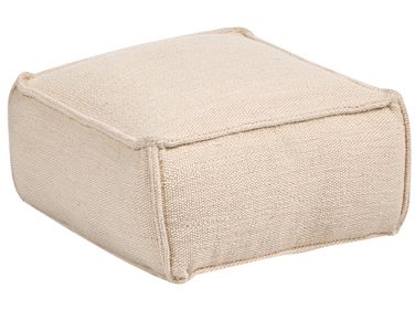 Pouffe SHERALI Cotton Beige
