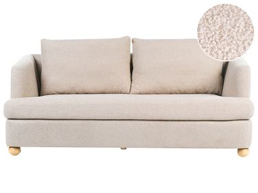 Bank 3-zits RATTVIK Bouclé Beige