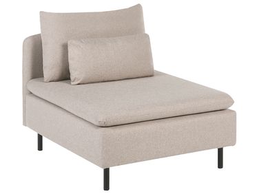 1-Seat Section EGERIS Fabric Beige