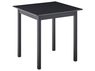 Eettafel VERITAS Zwart 75 cm 75 cm Dennenhout