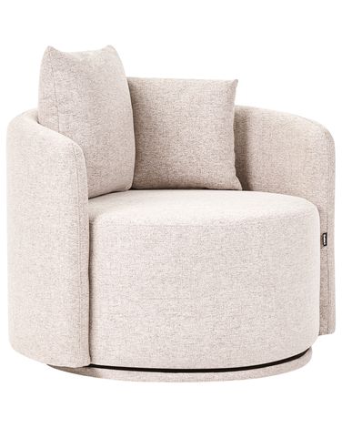 Draaifauteuil ENNORA Stof Beige