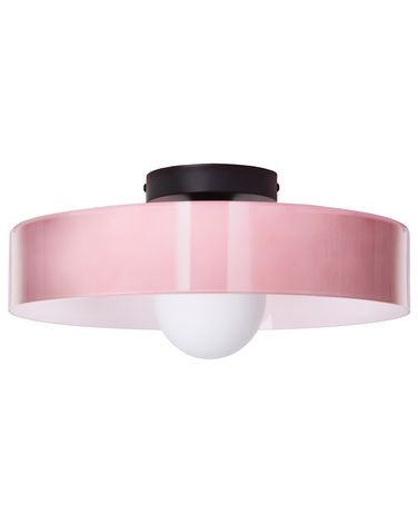 Ceiling Lamp LUGUSE Glass Pink