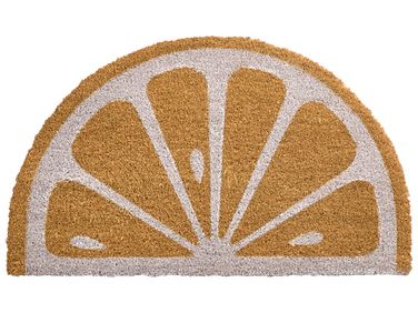Doormat IJEN Orange 45 x 75 cm Coir