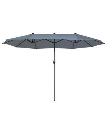 Patio Parasol 460 cm SIBILLA Grey