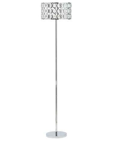 Floor Lamp TENNA Crystal Silver