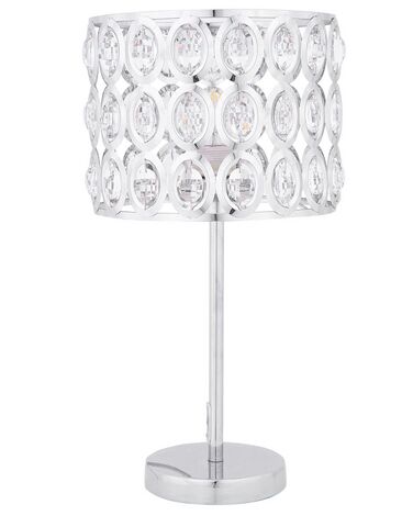 Table Lamp TENNA Crystal Silver