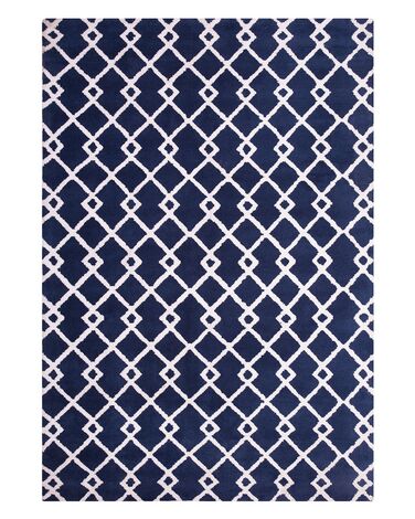 Rug SERRES Blue 140 x 200 cm