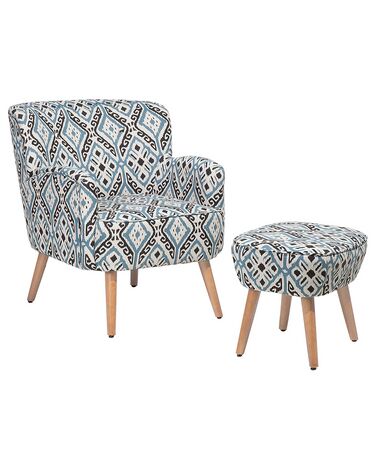 Fauteuil TUMBA Tissu Multicolore