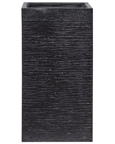 Bloempot DION 40 cm Zwart