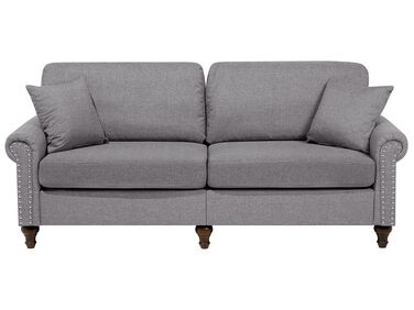 Sofa 3 Seater OTRA Fabric Light Grey