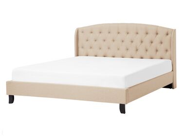Bed Fabric BORDEAUX 140 x 200 cm (EU Double) Beige