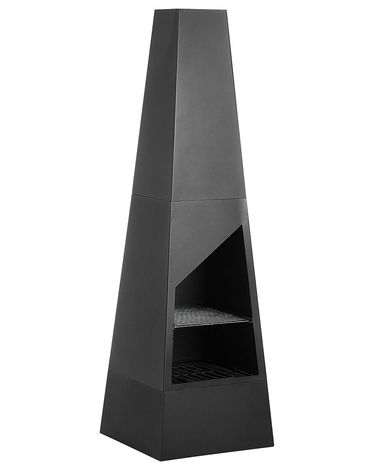 Grill Fire Pit YATE Metal Black