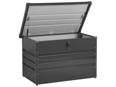 Coffre de rangement CEBROSA 100 cm 62 cm Gris graphite