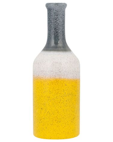 Decoratieve vaas LARNACA Steengoed 36 cm Meerkleurig