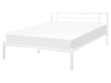 Bed Metaal CUSSET 160 x 200 cm Wit