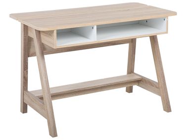 Table de bureau JACKSON Blanc 110 cm 60 cm