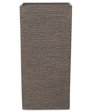 Bloempot TENNO 40 cm Donkerbruin