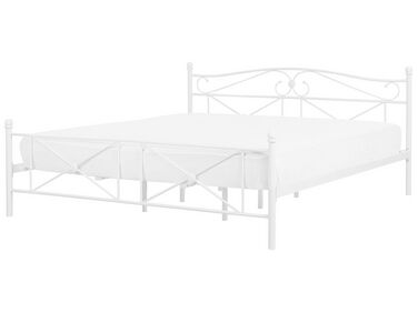 Bed Metaal RODEZ 180 x 200 cm Wit