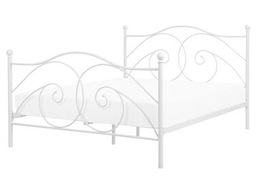 Bed Metaal DINARD 160 x 200 cm Wit