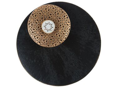 Décoration murale RUBIDIUM Métal 49 cm Noir