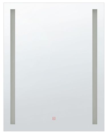 LED badkamerspiegel MARTINET 70 cm 90 cm Zilver