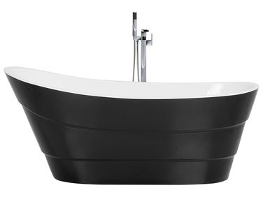 Baignoire îlot BUENAVISTA 170 x 73 cm Noir