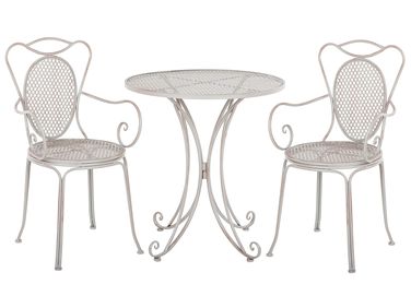 Ensemble bistrot Pliant CILENTO Métal Gris