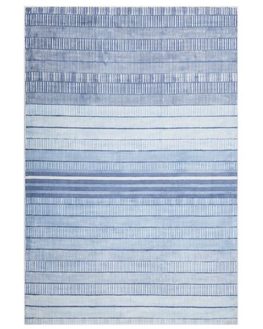 Rug YARDERE Light Blue 140 x 200 cm Viscose