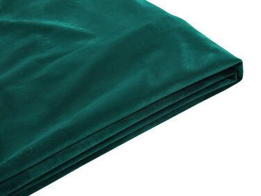Bed Frame Cover Velvet FITOU 160 x 200 cm Emerald Green