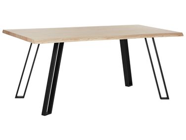Eettafel GRAHAM Lichtbruin 180 cm 90 cm