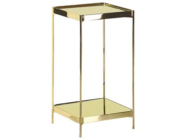 Bijzettafel ALSEA Veiligheidsglas Goud
