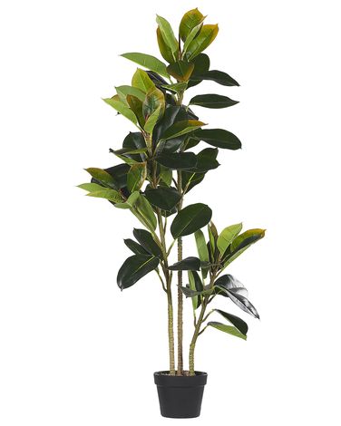 Artificial Plant FICUS ELASTICA 134 cm Green