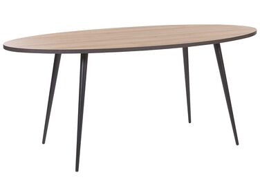Eettafel OTTAWA Lichtbruin 180 cm 90 cm