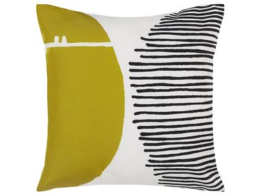 Coussin de jardin PELAGO Motif abstrait 45 x 45 cm Multicolore