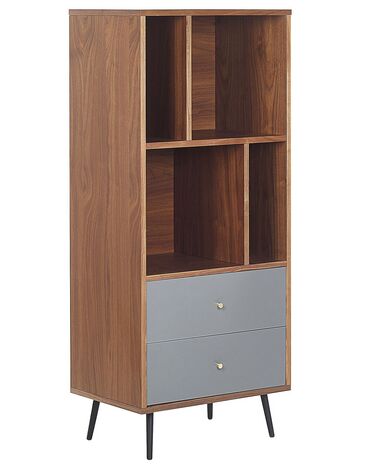Meuble de rangement RICHMOND 139 cm Noyer foncé