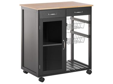 Chariot de cuisine BOVES Noir