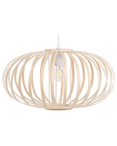 Pendant Lamp HAVEL Bamboo Light Brown
