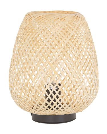 Table Lamp BOMU Bamboo Light Brown