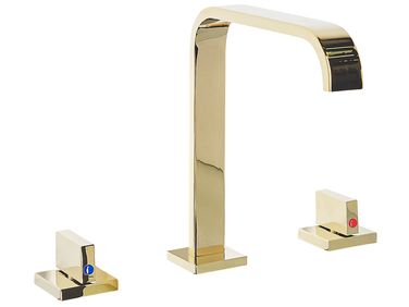 Basin Mixer Tap KAGERA Brass Gold