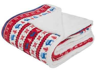 Blanket REKA 200 x 220 cm Red