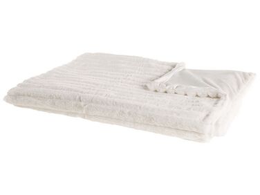 Blanket ABTEH 150 x 200 cm White