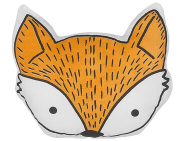 Coussin VADODARA Coton 50 x 40 cm Orange Renard