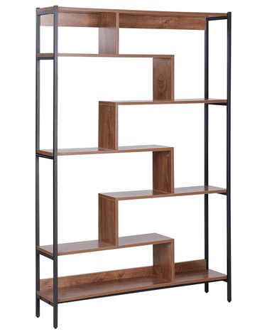 Étagère à 6 niveaux DAVEN 180 cm Marron